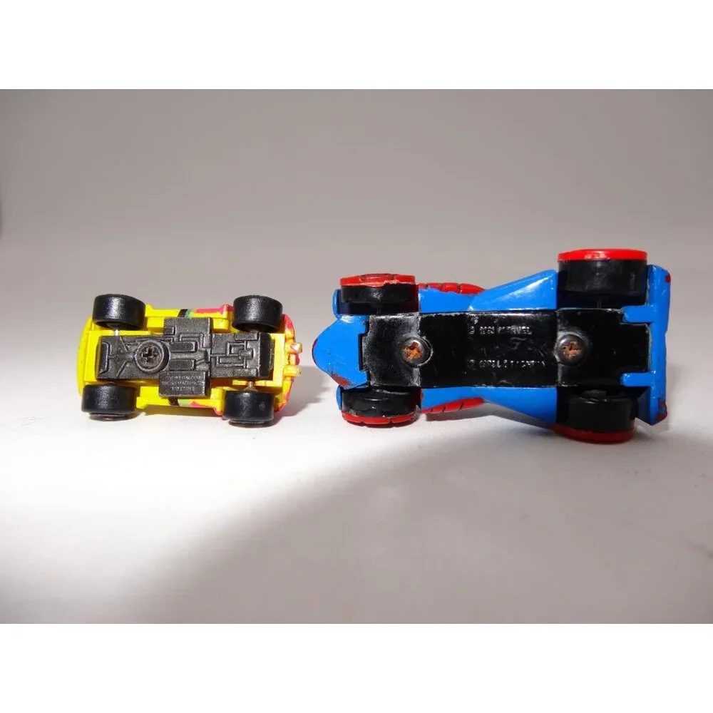 Galoob Micro Machines Volkswagon Beetle Goodyear VW Bug #15 Vintage Spiderman ca